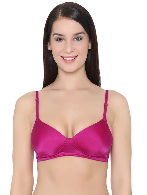 detachable strap satin t-shirt bra - 16535823 - Very Small Image - 1