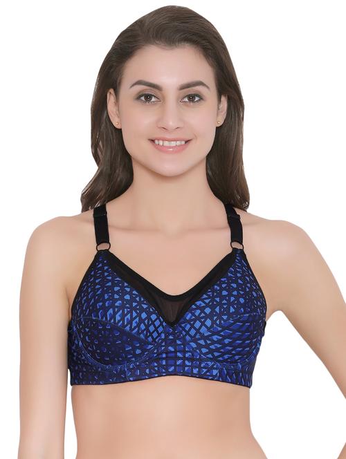 racer back geometric push up bra - 16535833 - Very Small Image - 1