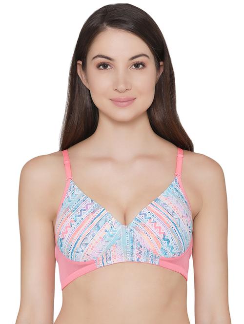 detachable strap geometric t-shirt bra - 16535844 - Very Small Image - 1