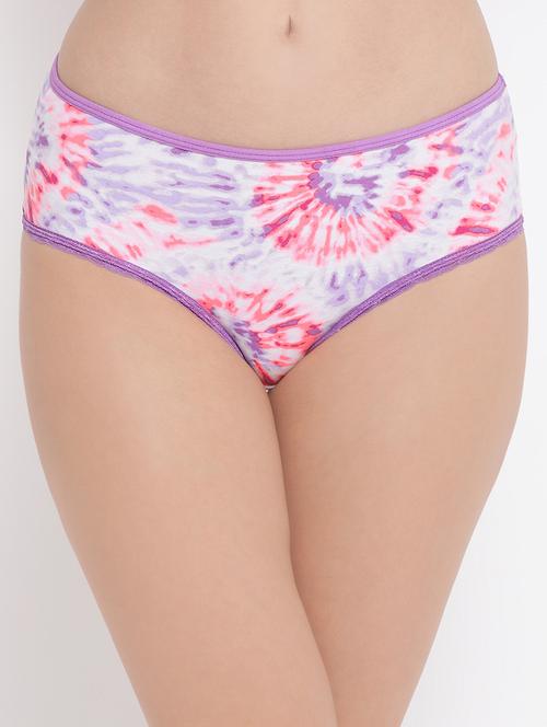 low rise tie and dye hipster panty - 16535904 - Very Small Image - 1
