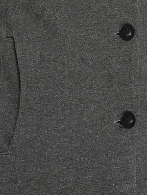 lapel neck button detail windcheater jacket - 16535958 - Standard Image - 5