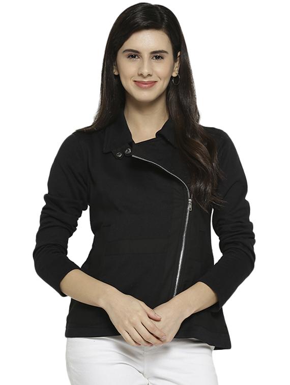 zipper detail windcheater jacket - 16535959 - Zoom Image - 1