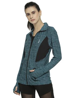 thumb-hole sleeved color block summer jacket - 16536010 - Standard Image - 2