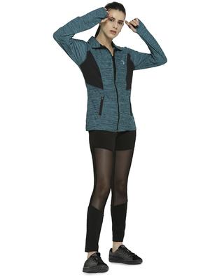 thumb-hole sleeved color block summer jacket - 16536010 - Standard Image - 4