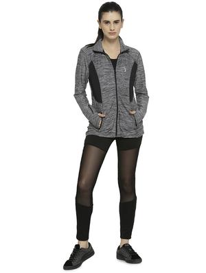 thumb-hole sleeved color block summer jacket - 16536011 - Standard Image - 4