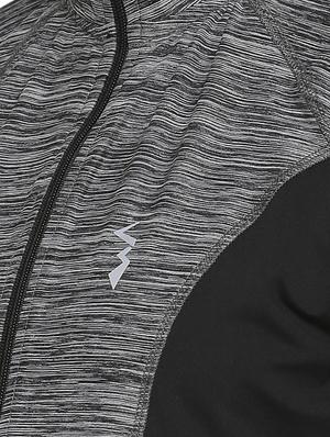 thumb-hole sleeved color block summer jacket - 16536011 - Standard Image - 5