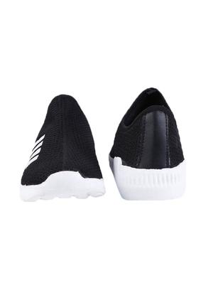 biggie black mesh sport shoes - 16537363 - Standard Image - 3