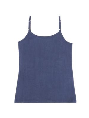 blue cotton blend regular tops & tee - 16537587 - Standard Image - 4