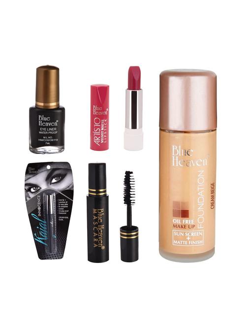 blue heaven eyeliner,mascara,kajal,foundation & matte lipsticks - 16538246 - Standard Image - 1