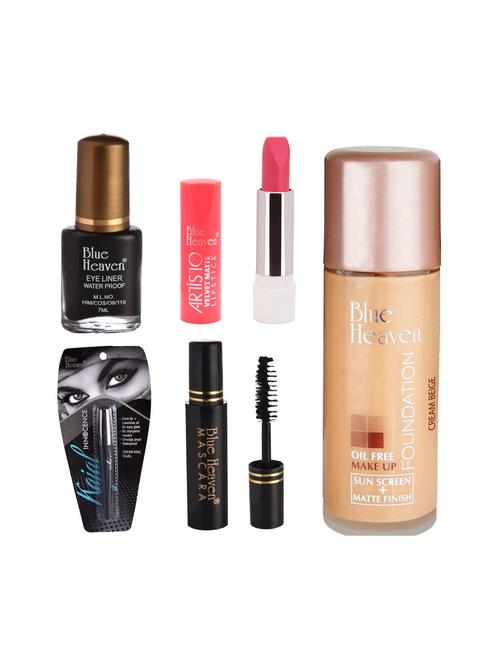 blue heaven eyeliner,mascara,kajal,foundation & matte lipsticks#6 - 16538248 - Standard Image - 1