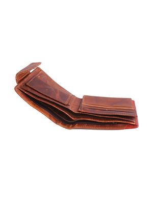 brown & red leather wallet - 16542150 - Standard Image - 4