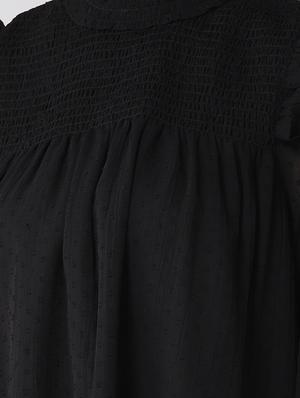 smocked detail bishop sleeved top - 16542546 - Standard Image - 5