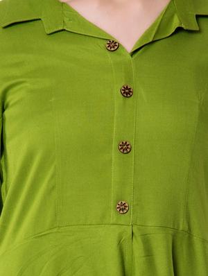 shirt collar layered tunic - 16542558 - Standard Image - 4