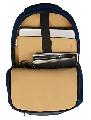 blue solid laptop backpack - 16543446 - Standard Image - 3
