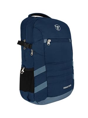 blue solid laptop backpack - 16543446 - Standard Image - 4