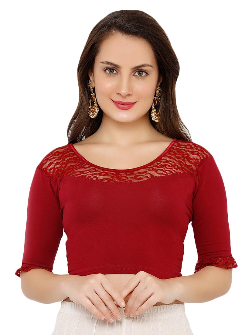 bell sleeves solid blouse - 16543705 - Zoom Image - 1