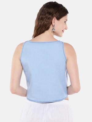 embroidered blouse - 16545261 - Standard Image - 3