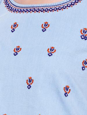embroidered blouse - 16545261 - Standard Image - 5