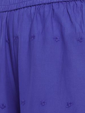 blue cotton palazzo - 16545389 - Standard Image - 5