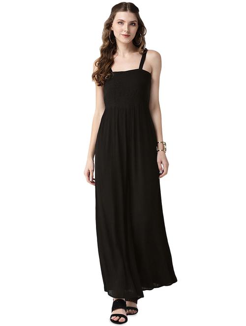 embellished detail smocked maxi dress - 16545744 - Standard Image - 1