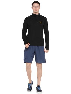 black solid raglan t-shirt - 16545976 - Standard Image - 4