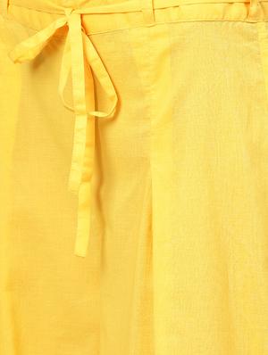 bell sleeves kurta palazzo set - 16546096 - Standard Image - 5