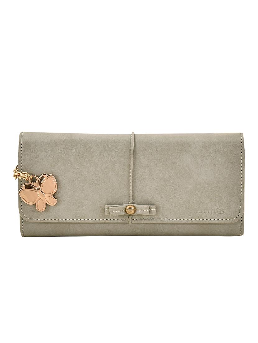 grey leatherette (pu wallet - 16546245 - Zoom Image - 1