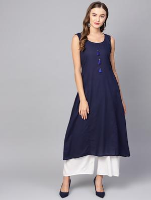 printed layered kurta - 16546576 - Standard Image - 4