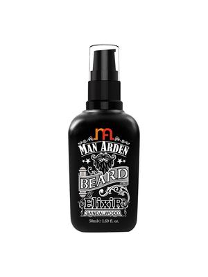 man arden beard elixir oil 50ml (sandalwood) - 7 oils blend for beard repair, growth & nourishment - 16547076 - Standard Image - 2