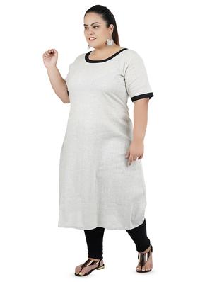 solid straight kurta - 16547856 - Standard Image - 2