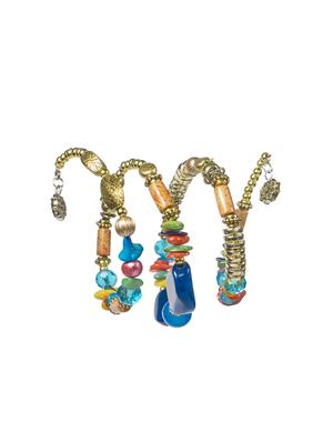 multi colored crystal beaded bracelet - 16548211 - Standard Image - 2