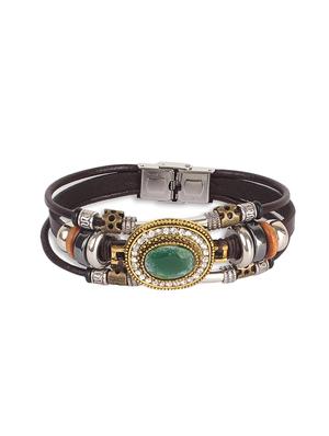 green zinc links bracelet - 16548212 - Standard Image - 3