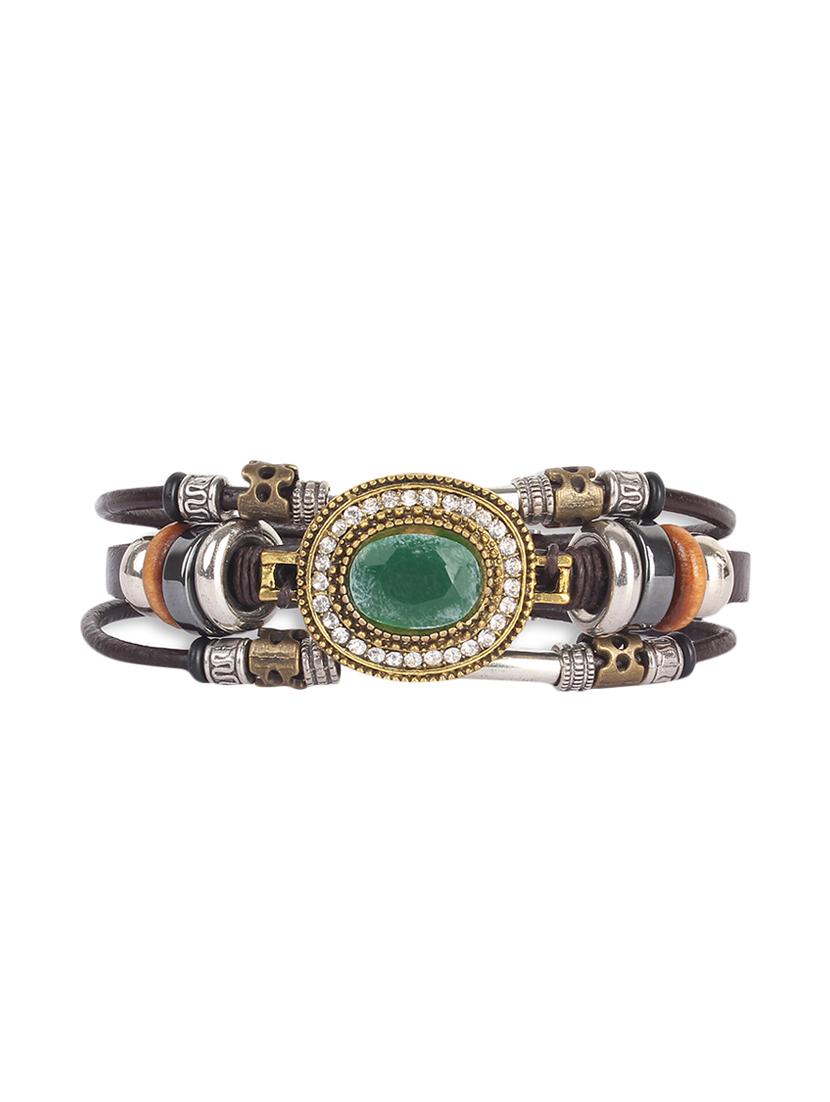 green zinc links bracelet - 16548212 - Zoom Image - 2