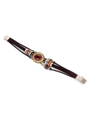 brown zinc links bracelet - 16548213 - Standard Image - 4