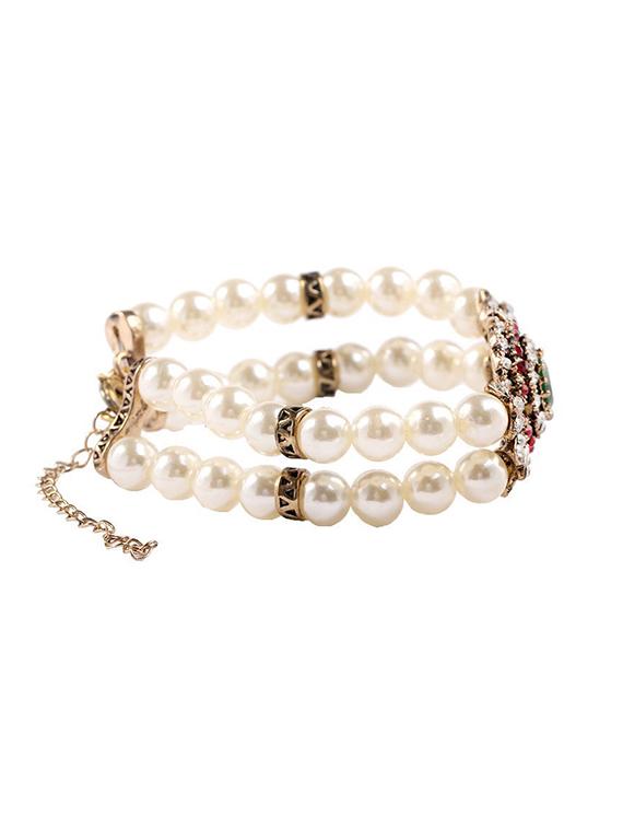 red zinc bangle bracelet - 16548216 - Zoom Image - 2