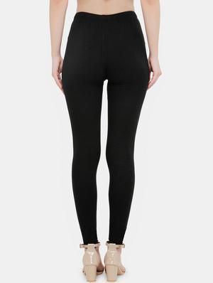 solid lycra legging - 16548447 - Standard Image - 3