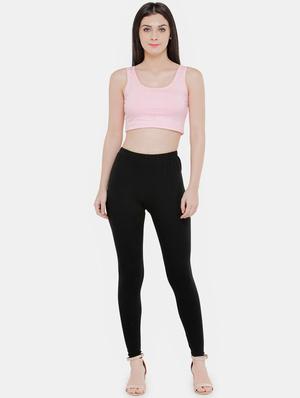 solid lycra legging - 16548447 - Standard Image - 4