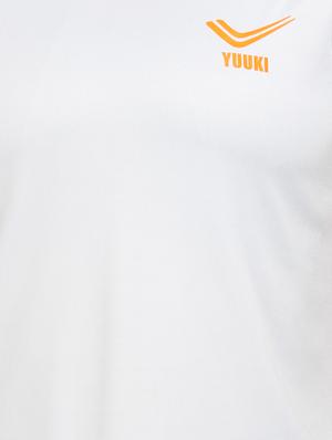 round neck curved hem solid tee - 16548633 - Standard Image - 4