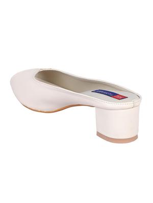 msc white leatherette slip on sandals - 16548828 - Standard Image - 3