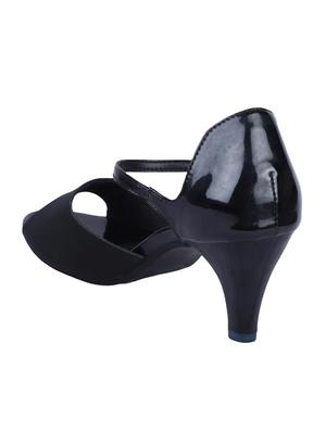 msc black leatherette closed back sandals - 16548834 - Standard Image - 3
