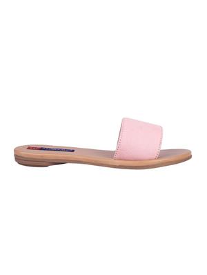 msc pink suede slip on sandals - 16548872 - Standard Image - 2
