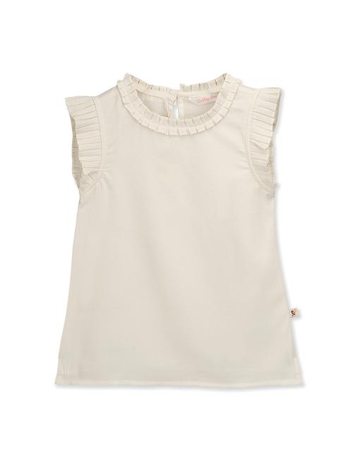 key hole back frill trim top - 16549122 - Standard Image - 1