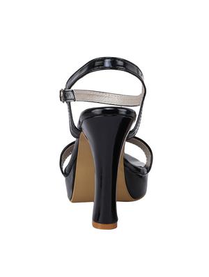 funku fashion black ankle strap sandals - 16549164 - Standard Image - 3