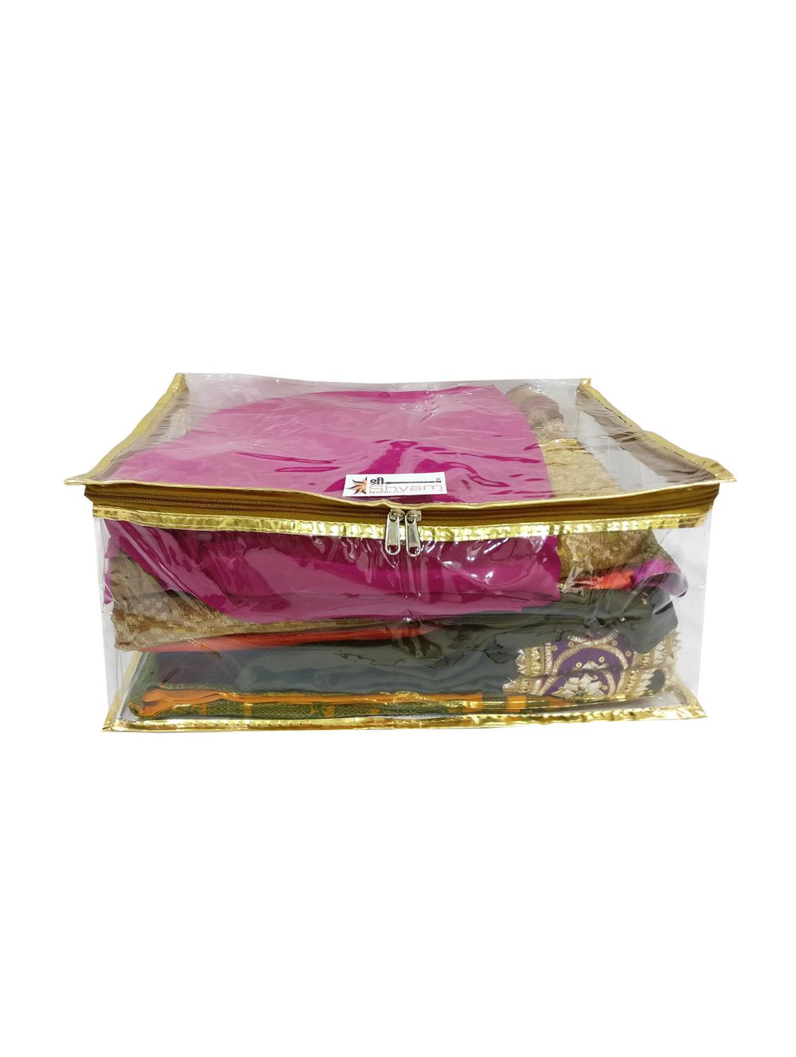 gold silk utility bag - 16550107 - Zoom Image - 3