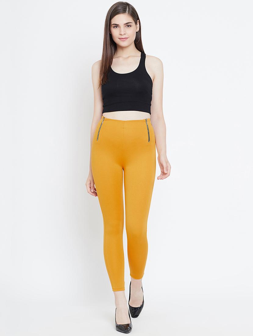 high rise zipper detail jeggings - 16551175 - Zoom Image - 4