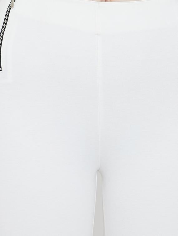 high rise zipper detail jeggings - 16551179 - Zoom Image - 5