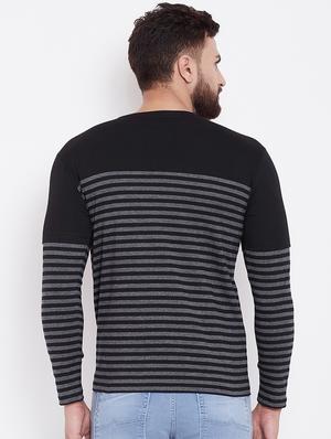 black striped t-shirt - 16551474 - Standard Image - 3
