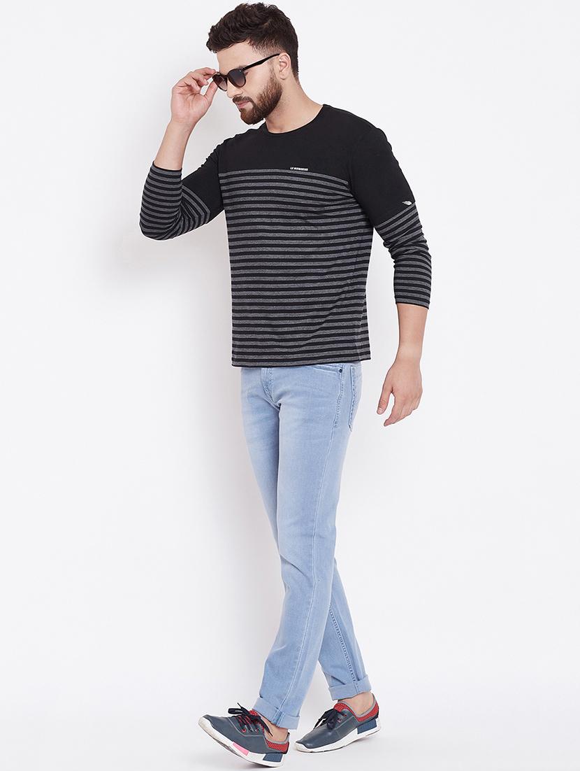 black striped t-shirt - 16551474 - Zoom Image - 4