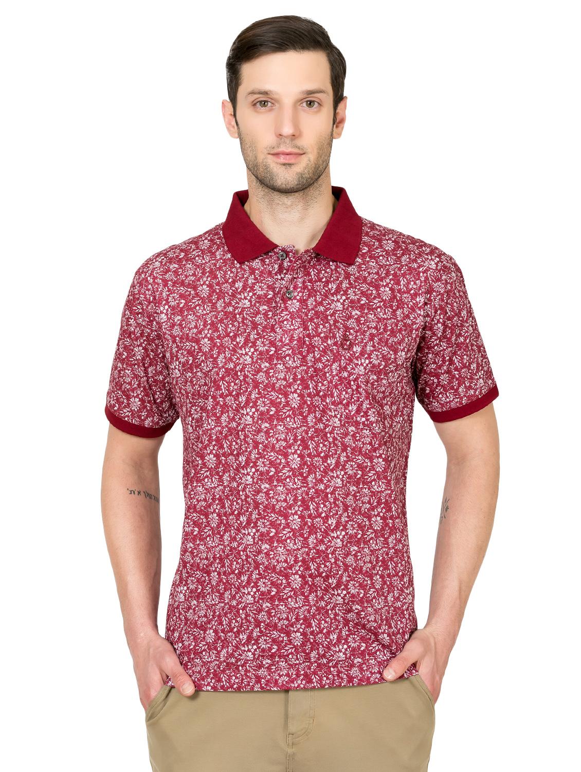 red printed t-shirt - 16551554 - Zoom Image - 1