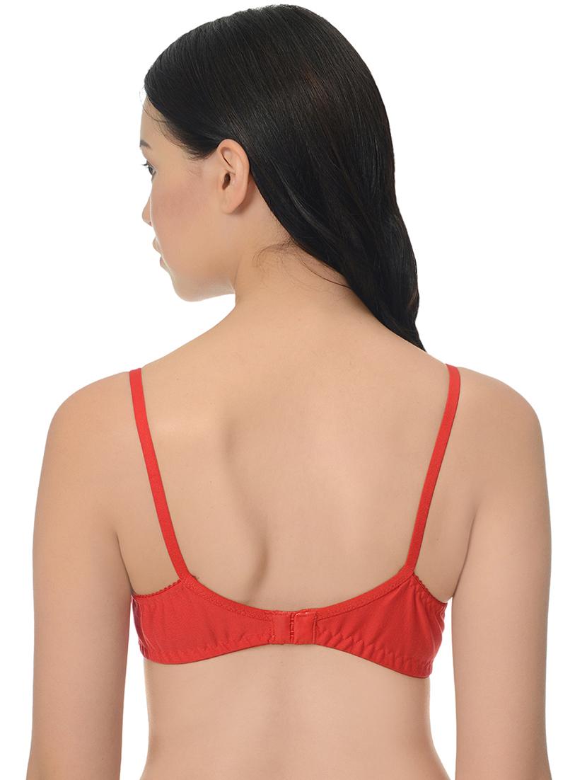 floral patch solid bra - 16552256 - Zoom Image - 2